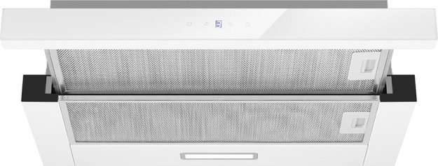 Встраиваемая вытяжка Weissgauff TEL 600 2M Touch White Glass в Тюмени (preview 4)