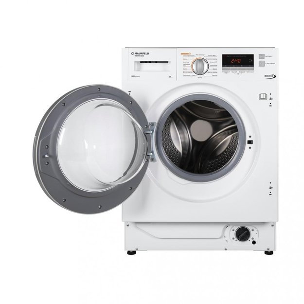 Встраиваемая стиральная машина с сушкой и инвертором MAUNFELD MBWM1486S в Тюмени (preview 2)