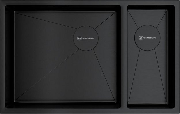 Мойка Omoikiri TAKI 69-2-U/IF SIDE GB-L в Тюмени (preview 1)