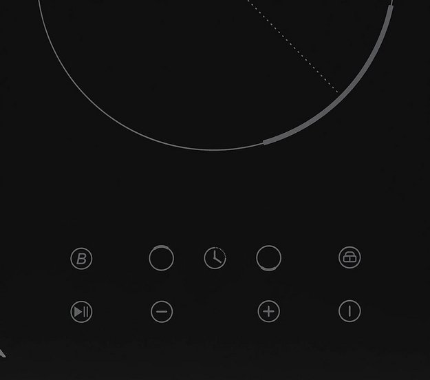  Индукционная варочная панель KRONA PIASTRA 30 BL в Тюмени (preview 8)