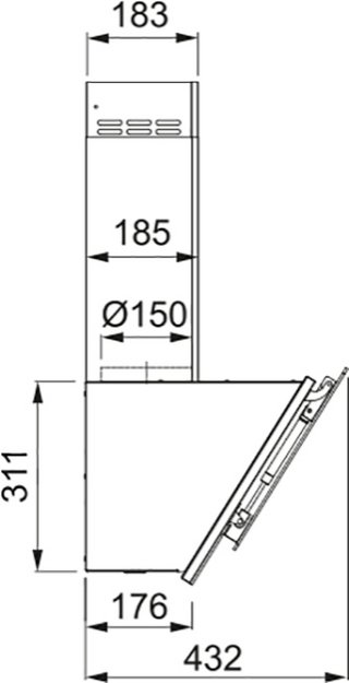 Вытяжка Franke TEMPER 50 WH/SS в Тюмени (preview 9)