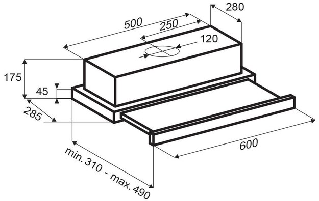 Вытяжка Zigmund Shtain K 010.6 W в Тюмени (preview 4)