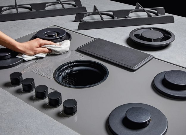 Варочная панель с вытяжкой Elica NIKOLATESLA FLAME EVO GR/A/88 в Тюмени (preview 9)