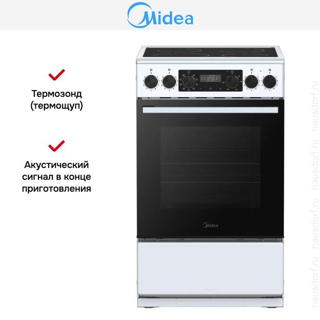 Электрическая плита Midea MFO-D4E20T9E(WH) в Тюмени (preview 3)