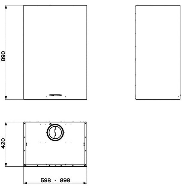Вытяжка Faber CUBIA GLOSS PLUS EV8 WH A60 в Тюмени (preview 4)