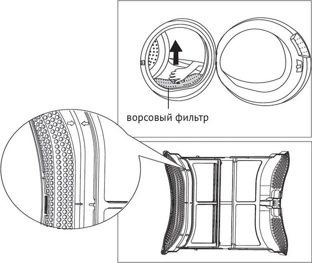 Сушильная машина Korting KD 60HP83 в Тюмени (preview 5)