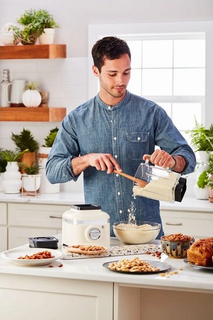Стационарный блендер KitchenAid K400 5KSB4026EMH матовый кремовый в Тюмени (preview 7)