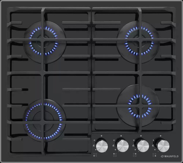 Газовая варочная панель MAUNFELD EGHG.64.6CB/G в Тюмени (preview 2)