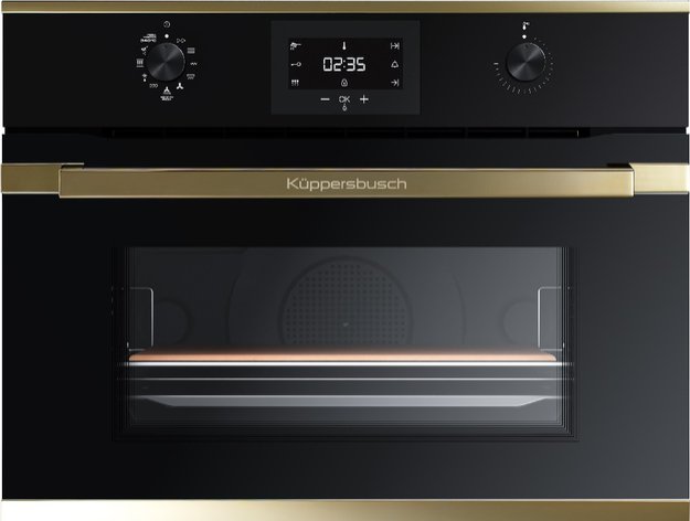 Компактный духовой шкаф Kuppersbusch CBP 6332.0 S4 Gold в Тюмени (preview 1)