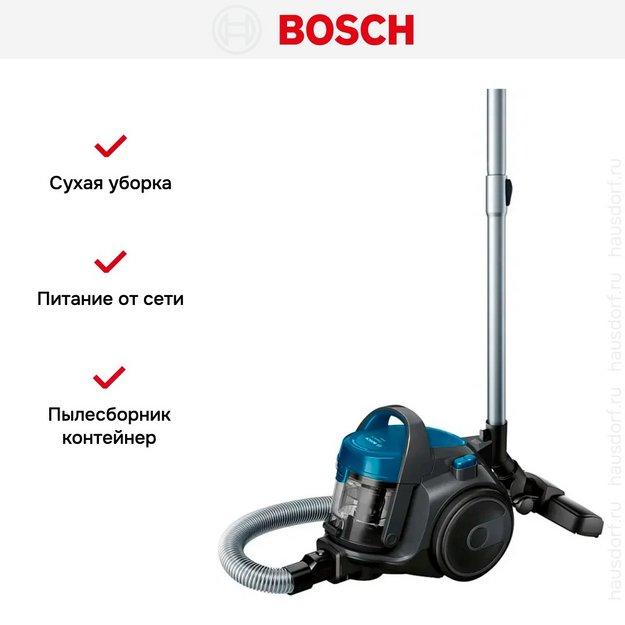 Пылесос Bosch BGS05A220 в Тюмени (preview 9)