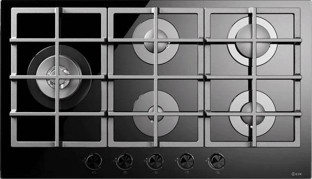 Варочная панель Ilve HCG90SCK/BK в Тюмени (preview 1)