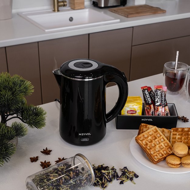 Электрический чайник Meyvel MKE-01T (Black) в Тюмени (preview 11)