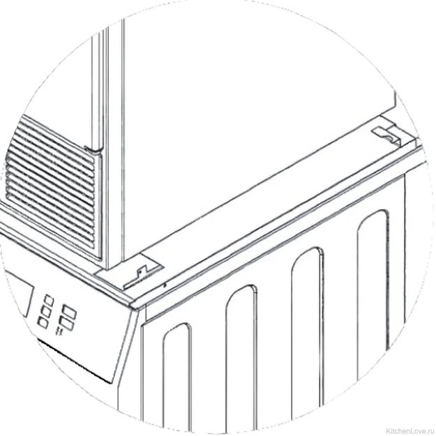 Монтажный комплект для установки в колонну Kuppersbusch 51028 в Тюмени (preview 1)