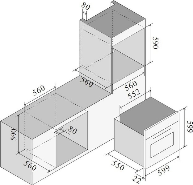 Духовой шкаф Ilve OV601GT3/BK в Тюмени (preview 2)