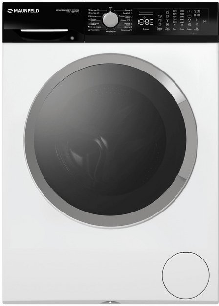 Стиральная машина Maunfeld MFWM128WH400 ST INVERTER в Тюмени (preview 1)
