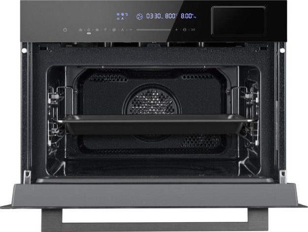 Компактный духовой шкаф с СВЧ и паром Weissgauff OEMS 459 PDB в Тюмени (preview 3)