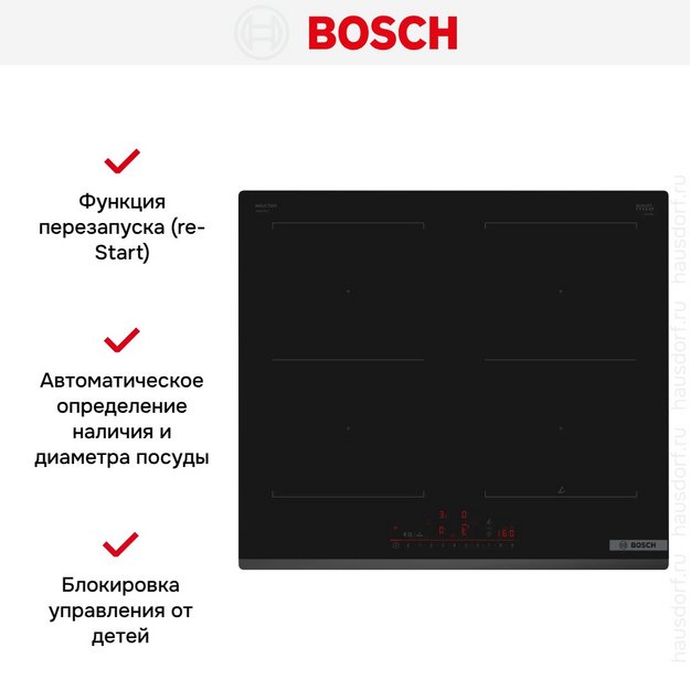 Индукционная варочная панель Bosch PVQ631HC1E в Тюмени (preview 6)