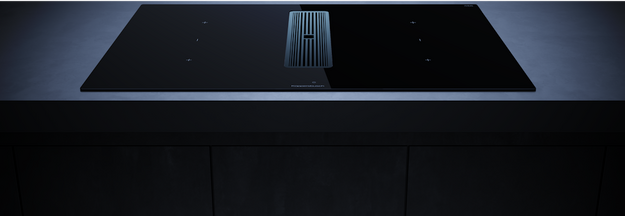 Индукционная варочная панель с вытяжкой Kuppersbusch KMI 8350.0 SR Stainless steel в Тюмени (preview 2)