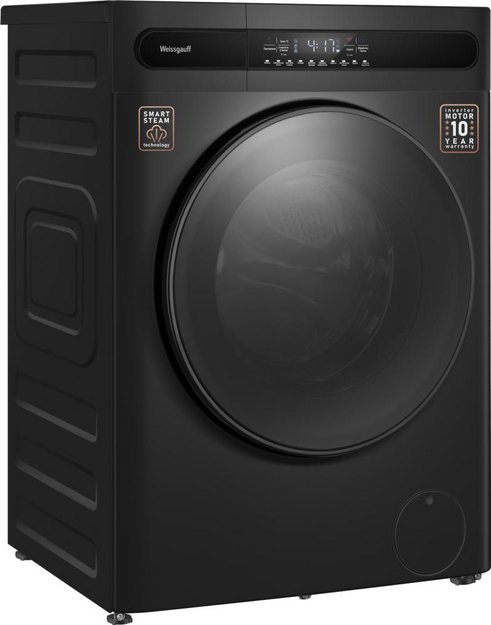 Стиральная машина Weissgauff WMD 46148 DC Inverter Steam Black в Тюмени (preview 3)