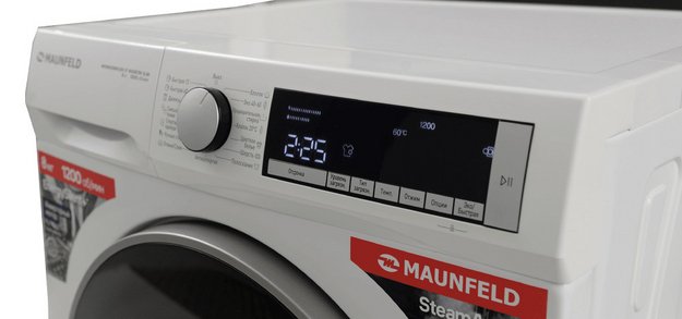 Стиральная машина Maunfeld MFWM128WH300 ST INVERTER SLIM в Тюмени (preview 7)