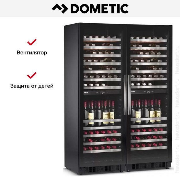 Винный шкаф Dometic E115FG Double Silver в Тюмени (preview 13)