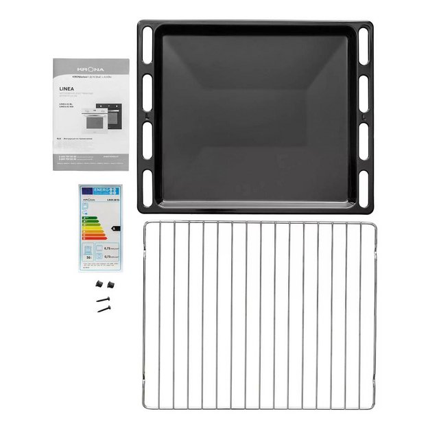 Духовой шкаф KRONA LINEA 60 BL в Тюмени (preview 6)