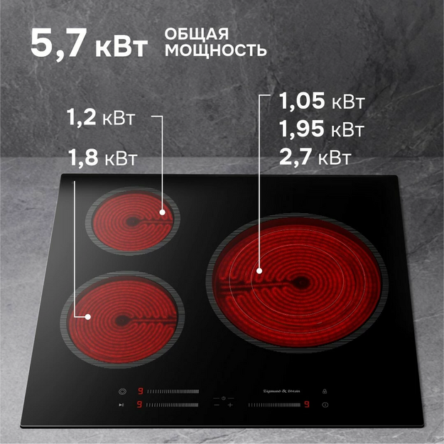 Варочная поверхность Zigmund & Shtain CN 53.6 B в Тюмени (preview 8)