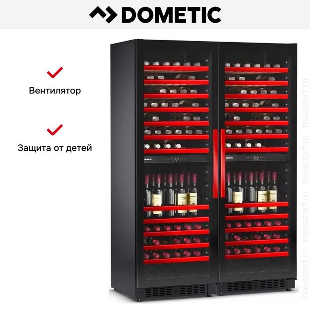 Винный шкаф Dometic E115FG Double Red в Тюмени (preview 13)