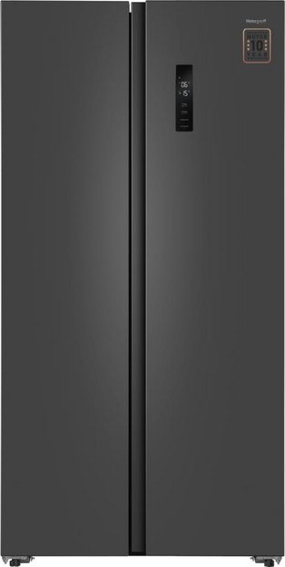Отдельностоящий холодильник с инвертором Weissgauff WSBS 600 NoFrost Inverter Dark Grey в Тюмени (preview 1)