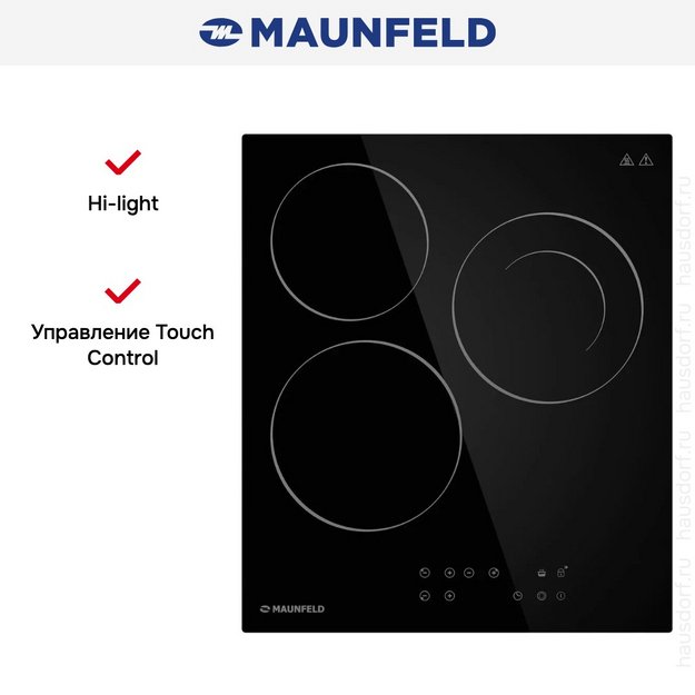 Варочная панель Maunfeld CVCE453DBK в Тюмени (preview 12)