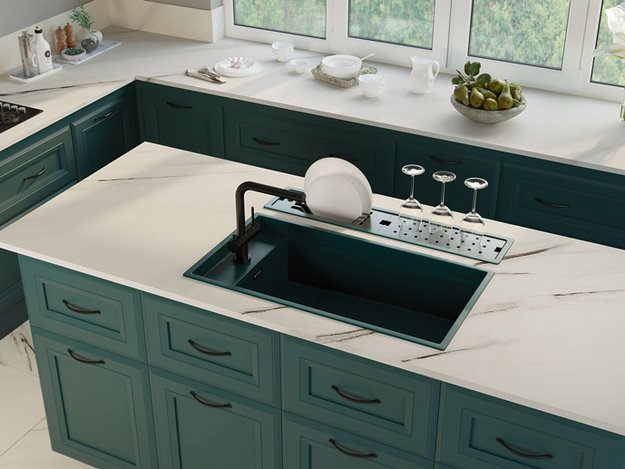 Мойка Omoikiri KINARU PRO 86-U/I DO в Тюмени (preview 4)