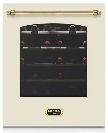Встраиваемый винный шкаф Lofra ZBRBI36T BRASS две зоны в Тюмени (preview 1)