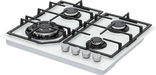 Газовая варочная панель KRONA NEBEL 60 WH W в Тюмени (preview 2)