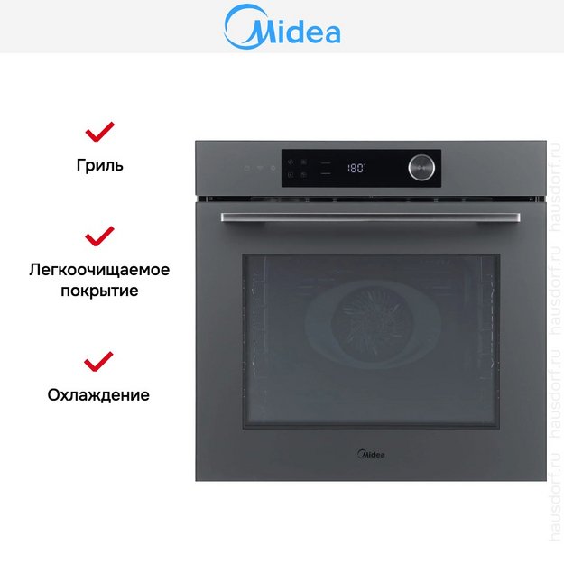 Духовой шкаф Midea MO82107PGG-I в Тюмени (фото 9) Духовой шкаф Midea MO82107PGG-I в Тюмени (preview 9)