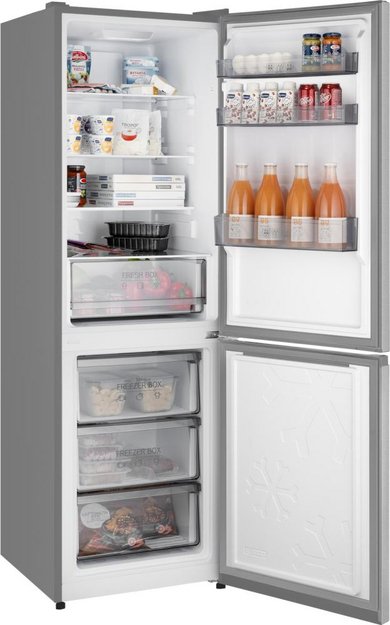 Отдельностоящий холодильник с инвертором Weissgauff WRK 185 Total NoFrost Inverter Inox в Тюмени (preview 6)