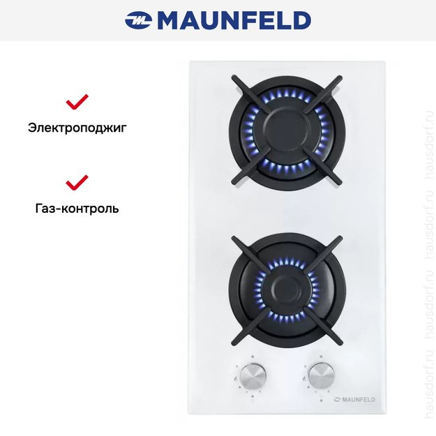 Газовая варочная панель MAUNFELD EGHG.32.1CW/G в Тюмени (preview 19)