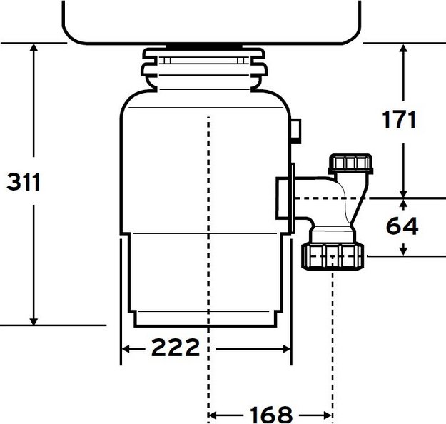 Измельчитель пищевых отходов InSinkErator Evolution ISE150 в Тюмени (preview 9)