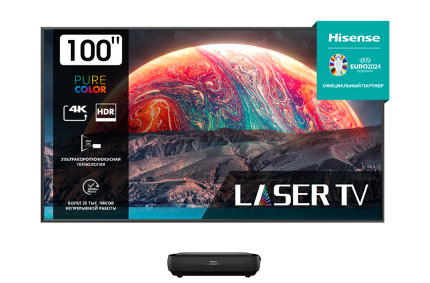 Телевизор Hisense Laser TV 100L9H (экран + проектор) в Тюмени (preview 1)