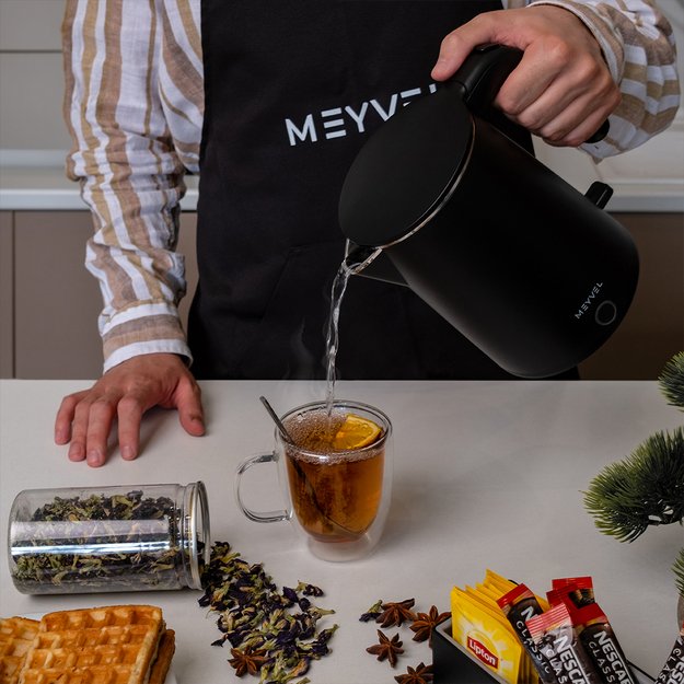 Электрический чайник Meyvel MKE-04T (Black) в Тюмени (preview 11)