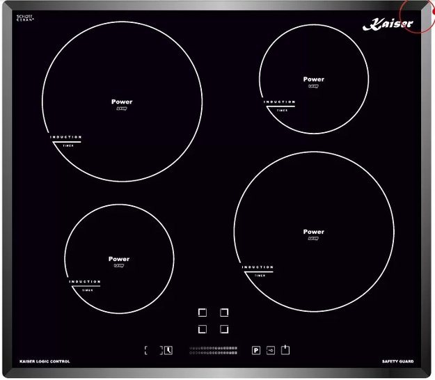 Независимая индукционная варочная панель Kaiser KCT 6505 FI в Тюмени (preview 1)