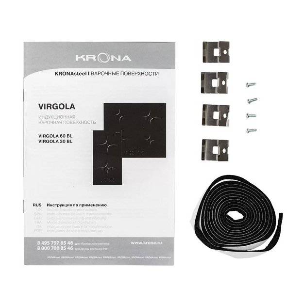 Варочная поверхность KRONA VIRGOLA 60 BL в Тюмени (preview 11)