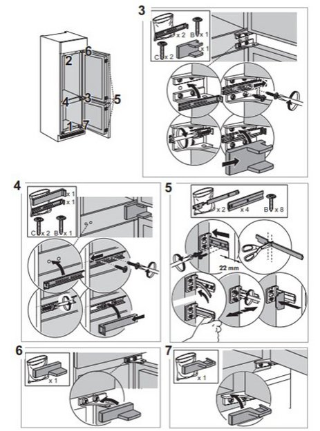 Встраиваемый холодильник Franke FCB 320 S NE E в Тюмени (preview 5)