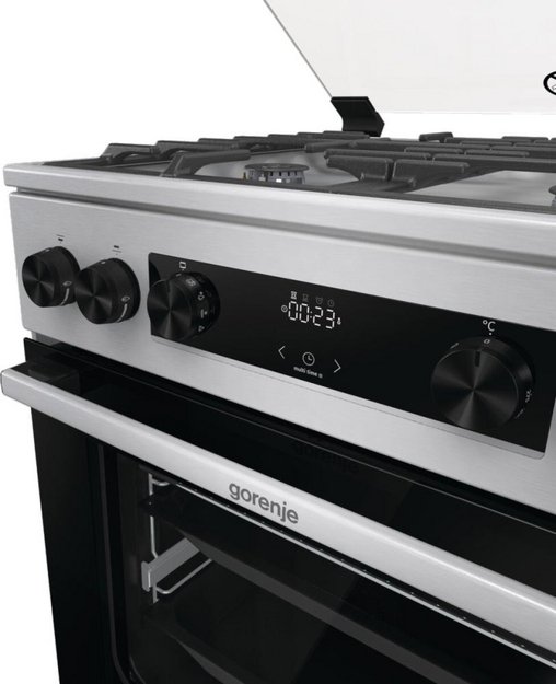 Комбинированная плита Gorenje GKS6C70XF в Тюмени (preview 3)