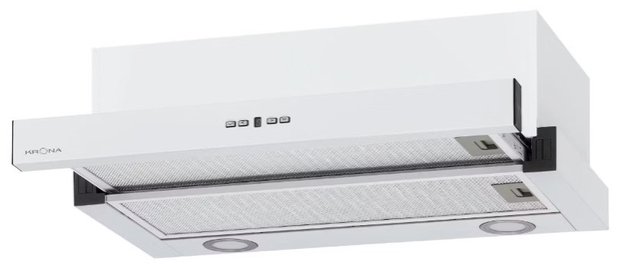 Встраиваемая вытяжка Krona KAMILLA TK 600 WHITE (1 мотор) в Тюмени (preview 1)