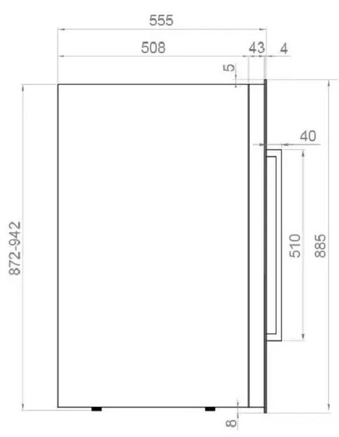 Встраиваемый винный шкаф Pando PVMAV 88-49CRR в Тюмени (preview 4)