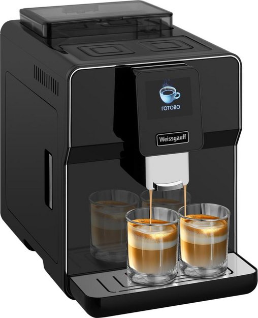 Кофемашина Weissgauff WCM-330 TFT Touch Cappuccino Nero в Тюмени (preview 4)