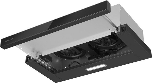 Встраиваемая вытяжка Weissgauff TEL 600 2M Black Glass в Тюмени (preview 3)