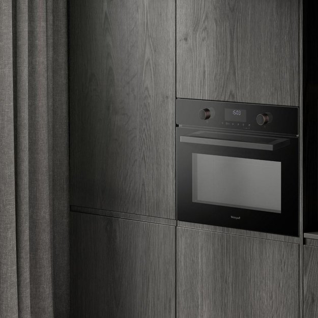 Компактный духовой шкаф с СВЧ Weissgauff OE 4551 DB Black Edition в Тюмени (preview 7)