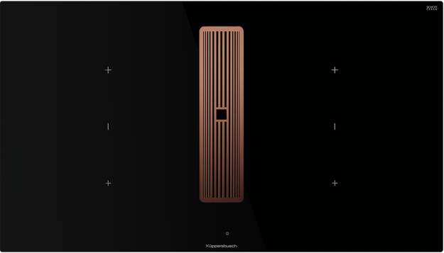 Индукционная варочная панель с вытяжкой Kuppersbusch KMI 9350.0 SR Copper в Тюмени (preview 1)