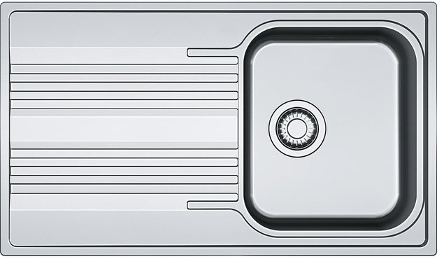 Мойка Franke Smart SRX 611-86 Нержавеющая сталь в Тюмени (preview 1)